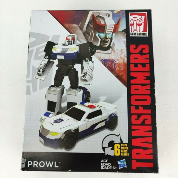 Prowl Transformers Generations Action Figure New NIB Hasbro Walgreens Exclusive - Picture 1 of 4